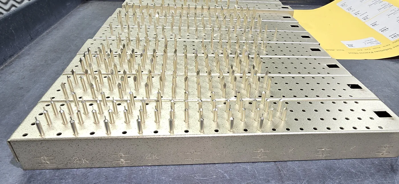 Alpha-coated small cutting tools after PVD coating