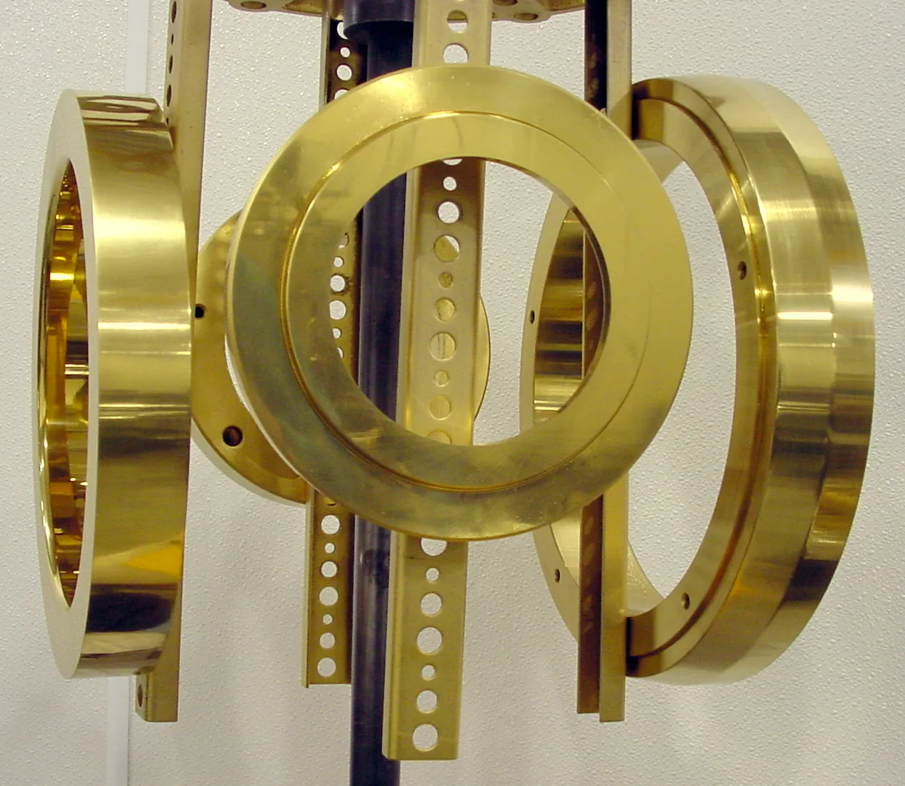 TiN-coated forming dies after PVD coating
